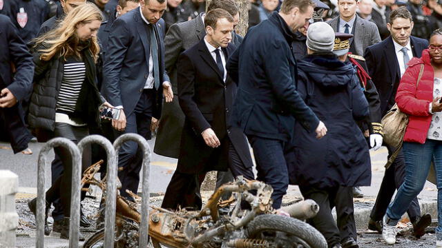 Violencia debilita a Macron: la derecha y la izquierda piden adelantar elecciones