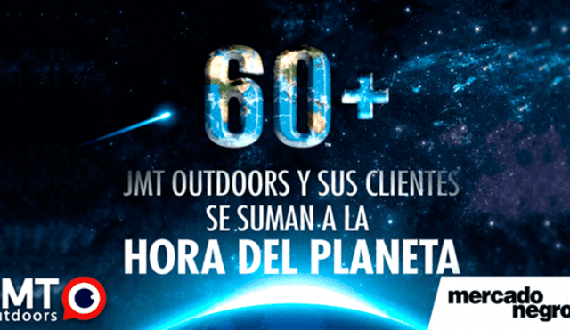 JMT Outdoors se une a la “Hora del Planeta”