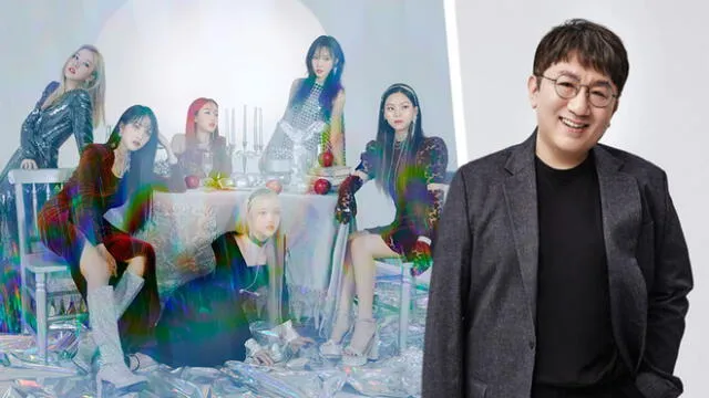 "Apple" de GFRIEND lleva la producción de "hitman Bang" y Pdogg, equipo a cargo de los álbumes de BTS. Foto: composición