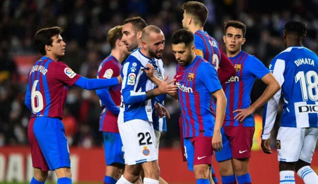 FC Barcelona visitará al Espanyol en una nueva edición del derbi catalán. Foto: EFE.