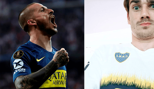 River vs Boca: la eufórica celebración de Griezmann tras el gol 'xeneize' [VIDEO]