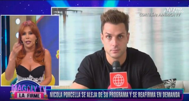 Magaly Medina a Nicola Porcella: "Tú puedes recibir una contrademanda" [VIDEO] 