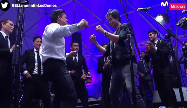 Facebook: Christian Domínguez enseña a bailar a Jhovan Tomasevich y sorprenden con resutlados [VIDEO]