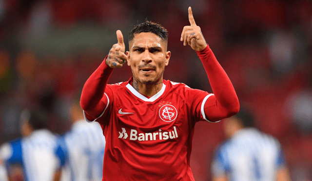 Paolo Guerrero regresó a Brasil para unirse al Inter de Porto Alegre.