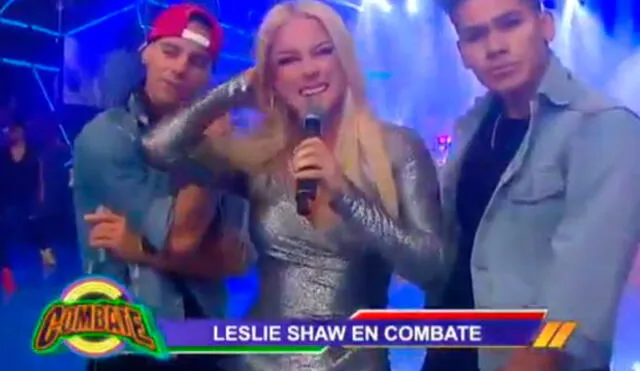 Leslie Shaw es el nuevo jale de 'Combate' [VIDEO]