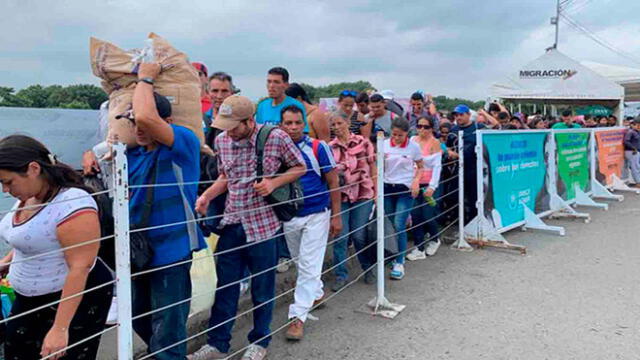 Acnur calcula que más de cuatro millones de venezolanos ha migrado de su país a causa de la crisis durante la gestión de Nicolás Maduro. Foto: difusión