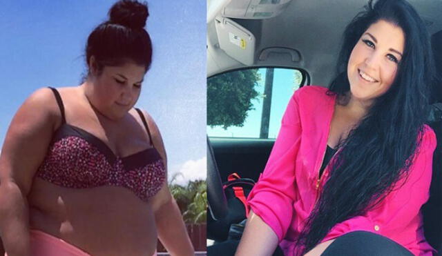 Instagram: el simple cambio que realizó esta joven para bajar más de 50 kilos [FOTOS]