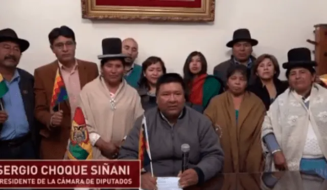 Presidente de la Cámara de Diputados se pronunció sobre movilizaciones vistas en Bolivia.