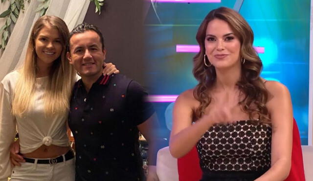 Valeria Piazza asegura que Brunella Horna y Richard Acuña se casarán este sábado. Foto: compoición LR/ difusión/ América TV.