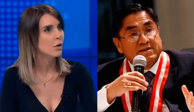 Juliana Oxenford confrontó a juez Hinostroza durante entrevista en vivo
