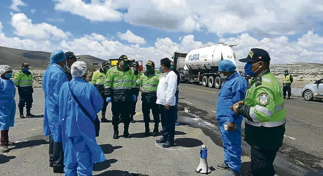 Frontera. Autoridades buscan evitar que virus llegue a Puno.