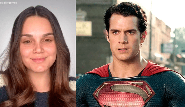 Desliza las imágenes para ver la increíble transformación que experimentó esta joven para ser igual que Henry Cavill en Superman. Fotocapturas: Leticia Gomes/TikTok