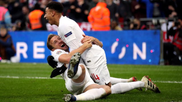 Inglaterra remontó a Croacia y se metió al 'Final Four' de la UEFA Nations League [GOLES]