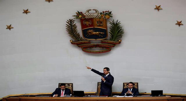 El líder del Parlamento del venezolano pidió solidaridad para sus compatriotas. Foto: EFE
