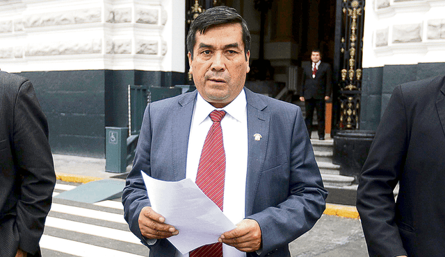 Presidente del Poder Judicial dice que Benicio Ríos debe ser detenido