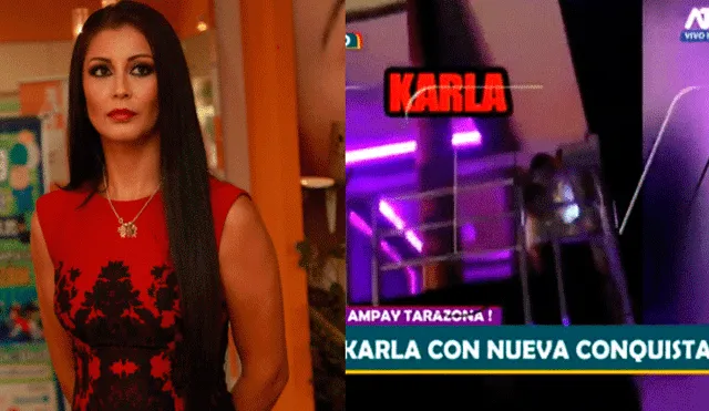 Karla Tarazona es captada con primo de Richard Acuña en discoteca de Trujillo [VIDEO]