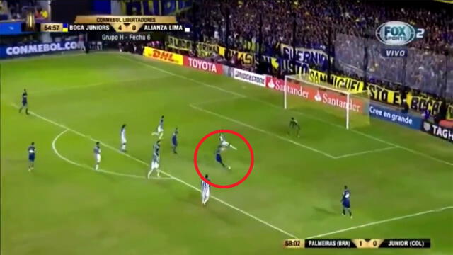 Alianza Lima vs. Boca Juniors: Carlos Tévez fusiló a Campos para el 5-0 [VIDEO]