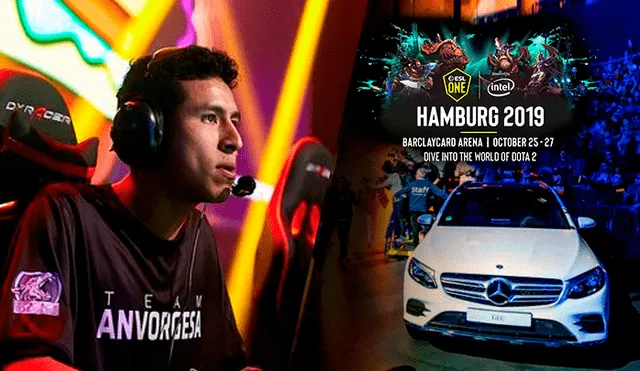 Ayuda a Chris Luck a ser nombrado como el mejor jugador del ESL One Hamburg 2019.