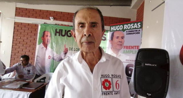 Candidato Hugo Rosas