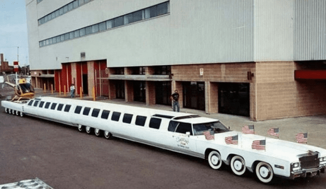 Youtube: así es el auto más largo del mundo creado en 1992