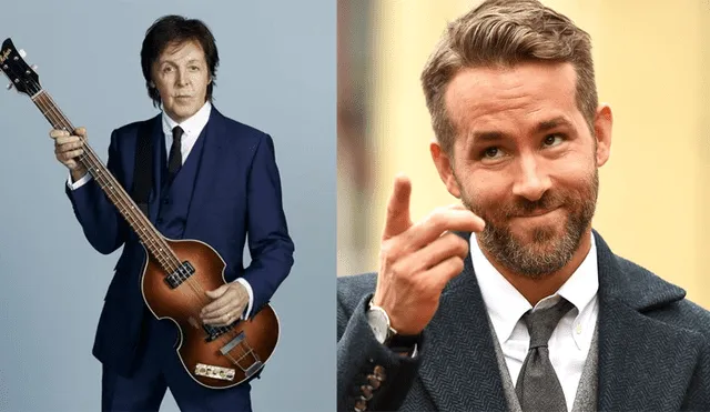 Ryan Reynolds no perdona y 'trolea' a Paul McCartney con foto en Instagram