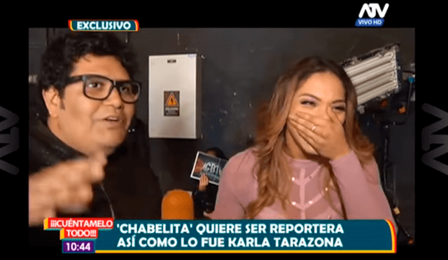 Isabel Acevedo tuvo incidente en ‘Combate’ al debutar como reportera [VIDEO]