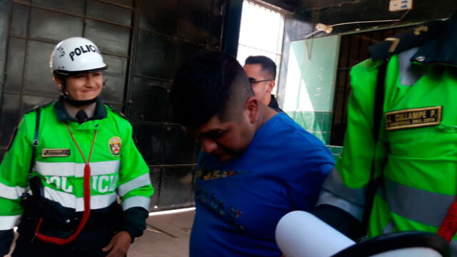 Chiclayo: detienen policía con menor de edad cuando robaban autopartes