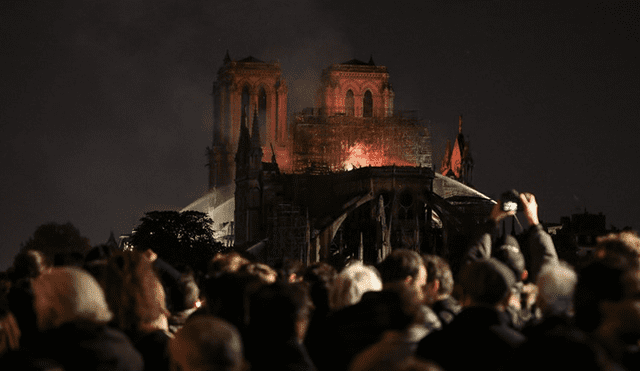 Incendio en Notre Dame: devastadoras imágenes de la tragedia en la catedral de París [FOTOS]