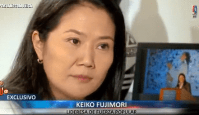 Keiko Fujimori evade preguntas sobre chat 'La Botica' [VIDEO]