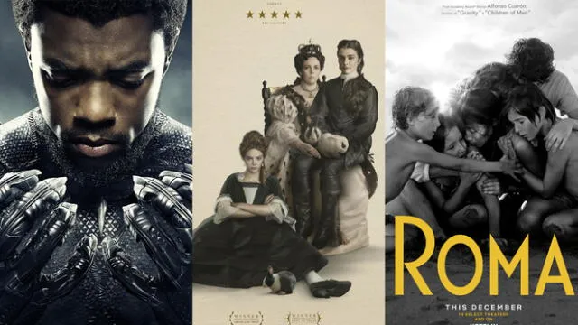 Critics' Choice Awards: “Black Panther”, “The Favourite” y “Roma” obtienen la mayoría de las nominaciones 
