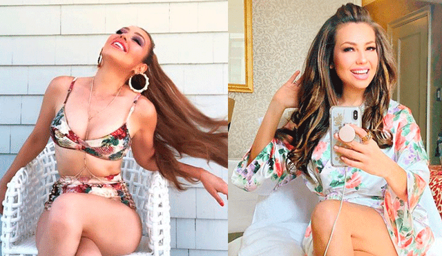 Instagram: Thalía derrocha sensualidad en sesión de fotos y video es un éxito