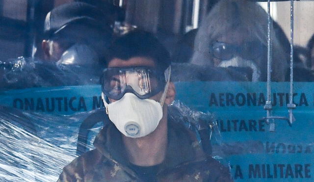El Norte de Italia empieza a aislarse por el coronavirus. Foto: AFP.