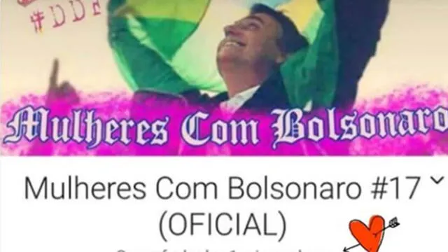 Facebook: en Brasil hackean grupo Mujeres unidas contra Jair Bolsonaro