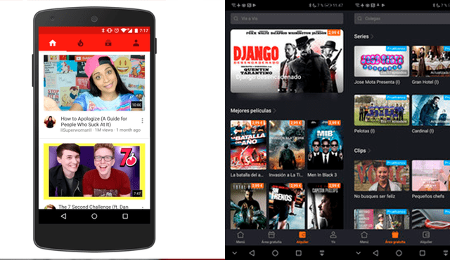 Sin embargo, la marca china ya va encontrando sustitutos para las apps de Google, como DailyMotion para YouTube.
