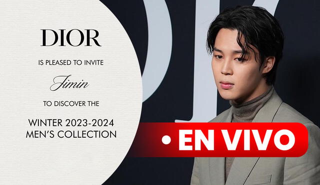Jimin de BTS: estrella de k-pop llegó a show de la nueva colección masculina de Dior. Foto: composición LR/Mint