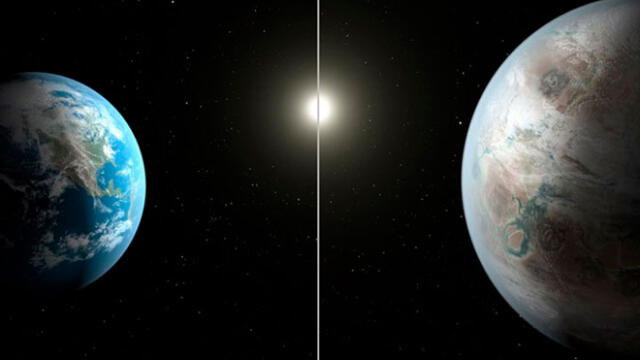 Kepler-452b, el planeta más parecido a la Tierra encontrado hasta ahora. Imagen: NASA.