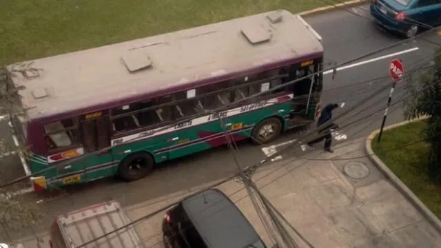 Miraflores: vecinos denuncian paraderos prohibidos [FOTOS]