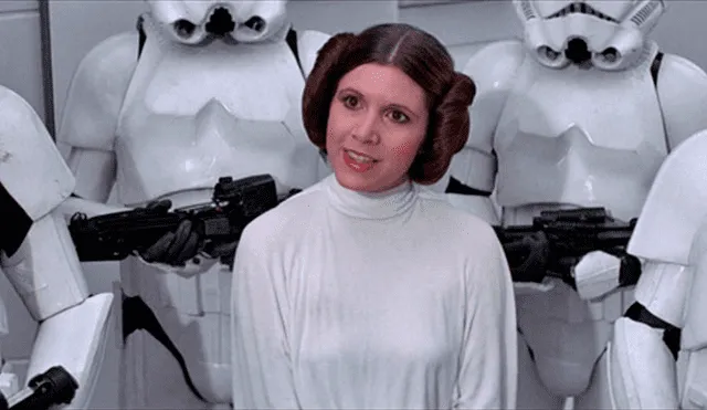 'Star Wars: Los últimos Jedi' rinde homenaje a Carrie Fisher en premiere de película