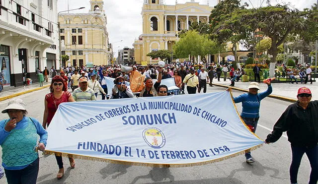Defensoría del Pueblo intervino por huelga municipal en Chiclayo
