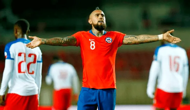 Arturo Vidal: “Sería bueno ganarle a Perú para que en Chile se olviden de los problemas” [VIDEO]