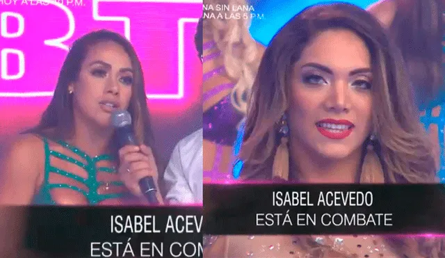 Isabel Acevedo ingresó a ‘Combate’ y Dorita Orbegoso le recordó episodio de su pasado [VIDEO]