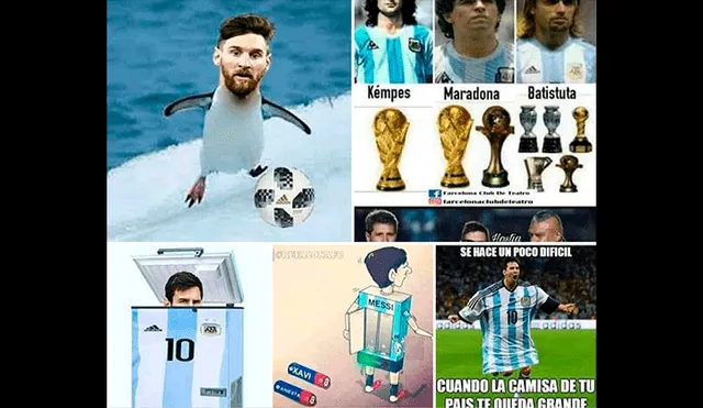 Argentina vs. Qatar: memes tras ajustada clasificación de la Albiceleste. Foto: Facebook