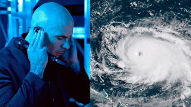 Pitbull y su drástica decisión tras el paso del huracán Dorian