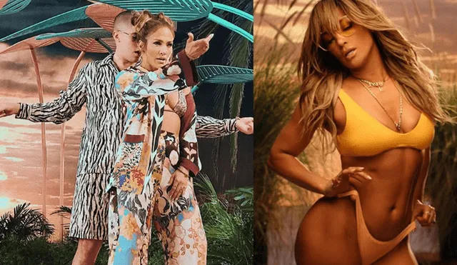 JLo estrena videoclip junto a Bad Bunny y roba suspiros por su lo sexy que luce 