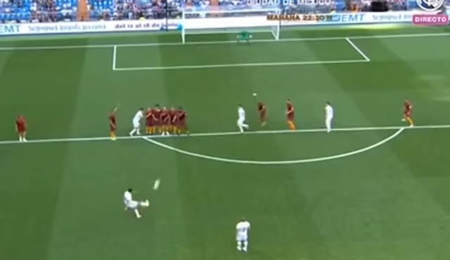 YouTube: El magistral tiro libre de Luis Figo en el partido de leyendas de Real Madrid