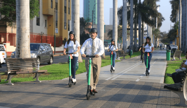 ¿En qué situación se encuentran las empresas que brindan alquiler de scooters eléctricos dentro de Lima? Foto: Difusión.