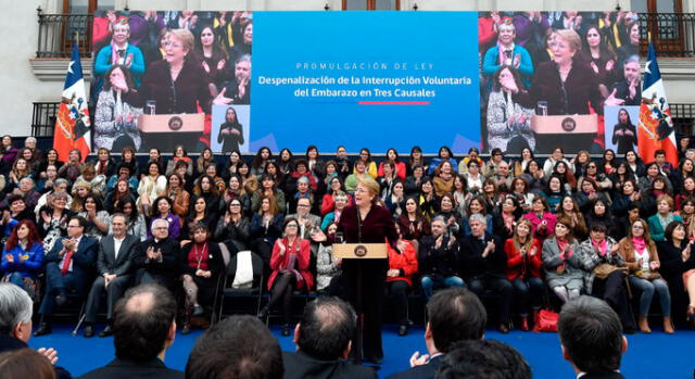 Chile: hoy promulgaron ley que despenaliza el aborto en el país