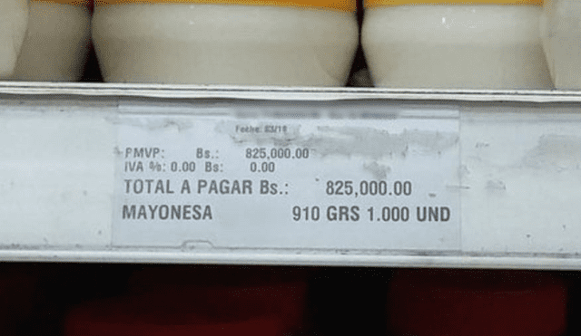 Twitter: usuarios de Venezuela denuncian alto costo de mayonesa 