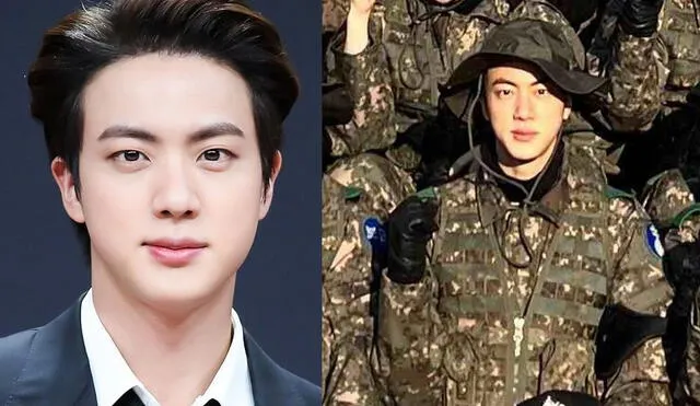 Jin, cantante de 30 años, completará su servicio militar en 2024. Foto: composición LR/Naver News
