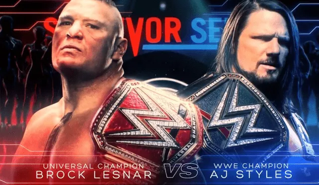 WWE Survivor Series 2018: Brock Lesnar vs Aj Styles y otras luchas confirmadas para este magno evento
